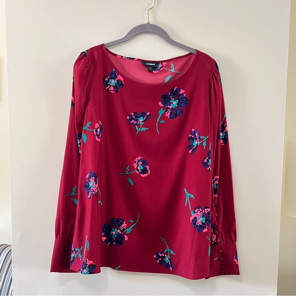 Express Gramercy Blouse, Size Medium